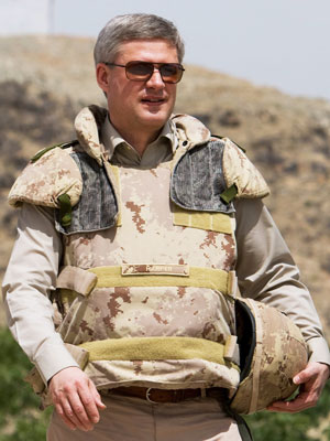 Harper: Not a primping peacock bitterly clinging to his teleprompter