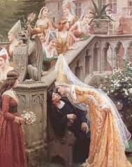 Alain Chartier - Edmund Blair Leighton - 1903