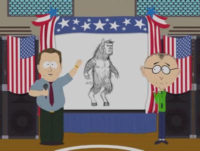 Is ManBearPig to blame for global warming?