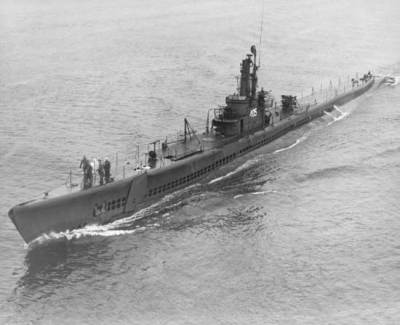 A Balao class diesel-electric submarine