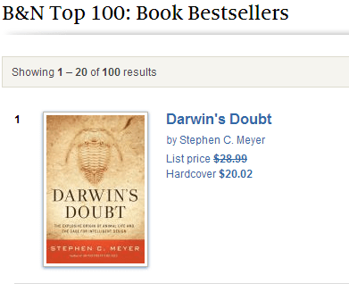 Darwin's Doubt #1 at Barnes and Noble