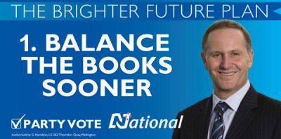 National Party leader John Key