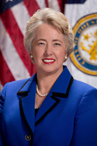 Houston's openly gay mayor, Annise Parker