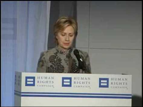 Hillary Clinton and the Human Rights Campaign