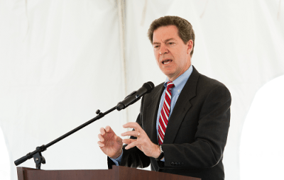 Kansas governor Sam Brownback
