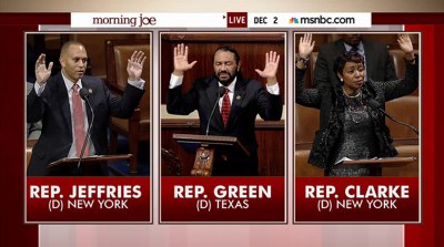 Democrats say "hands up!"