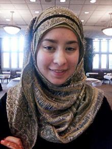 Muslim student Farah ElJayyousi