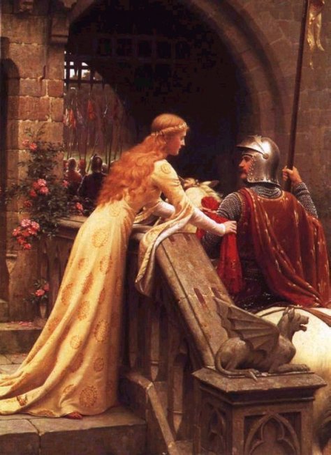 My favorite painting: "Godspeed" by Edmund Blair Leighton, 1900