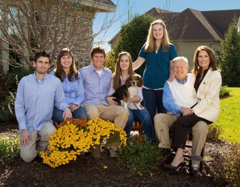 Marcus and Michele Bachmann and family