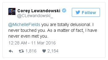 She's totally delusional, she's a stupid ugly bimbo