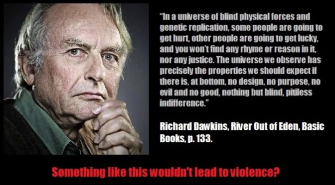 Richard Dawkins on atheism, morality, free will and human rights