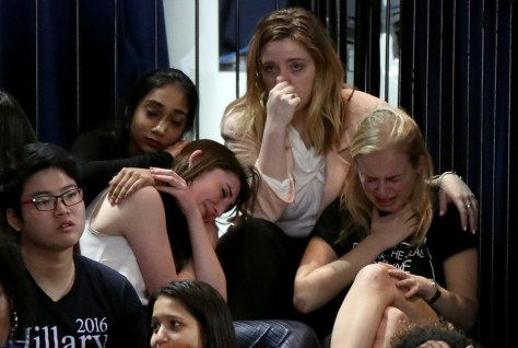 Women react to Clinton loss