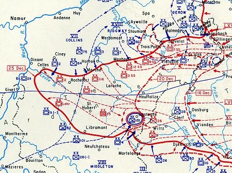 Major General Collins' plan to attack the 2nd SS Division near Celles