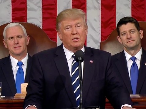 Trump's State of the Union pitted America against Democrats