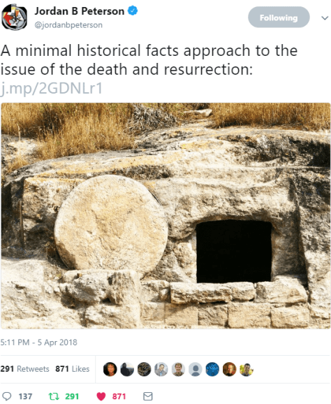 Jordan Peterson is aware of the best case for the resurrection of Jesus - are you?