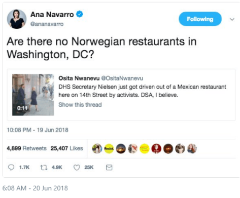 CNN says that harassing women is totally OK, if they're conservative