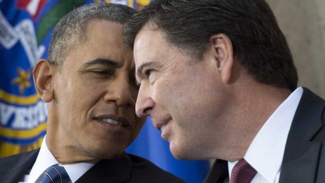 Barack Obama and his corrupt ally in the FBI
