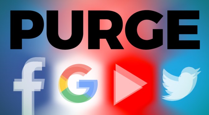 Facebook, Google, Youtube, Twitter purging conservative speech (Source: The Stream)