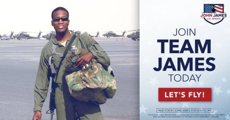 Michigan Senate candidate John James