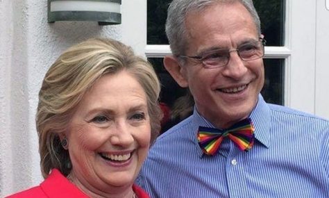 Wealthy Democrat Ed Buck and wealthy Democrat Hillary Clinton
