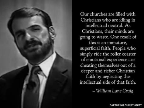 Dr. William Lane Craig says churches aren't preparing Christians to give an answer