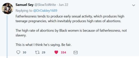 Black man here. Can confirm that the Bible applies to black women.