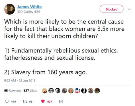 James White asks: does the Bible apply to black women?