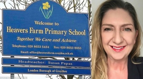 Susan Papas, Headteacher at Heavers Farmer Primary School