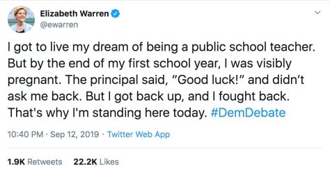 Elizabeth Warren says she was the victim of discrimination, but was she?