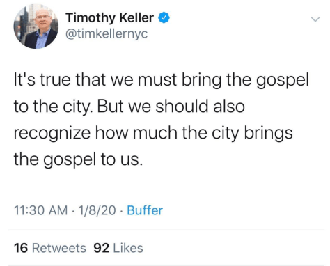 Can New York City can teach Christians about the gospel?