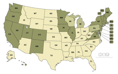 22 states put sexual orientation and gender identity above the Bible
