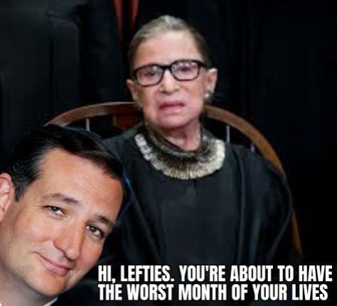 It's going to be Ted Cruz, because that's who we want