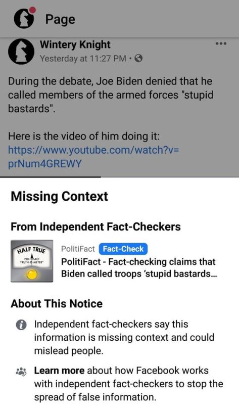 FacebookElectionInterference