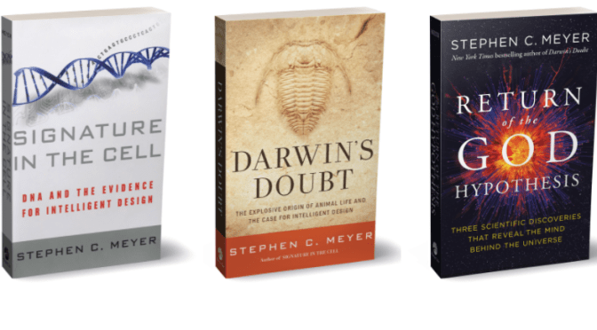 Video, audio and summary of intelligent design discussion, with Ben Shapiro and Stephen C. Meyer