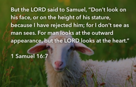 1 Samuel 16:7