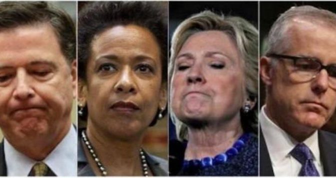 Comey, Lynch, Clinton, McCabe