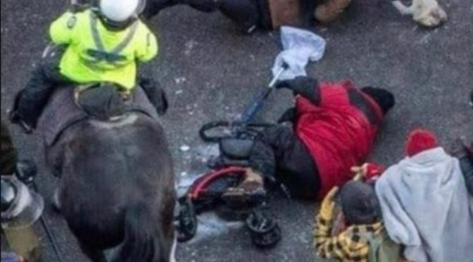 Horse Trampling Woman