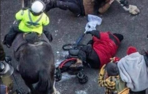 Horse Trampling Woman