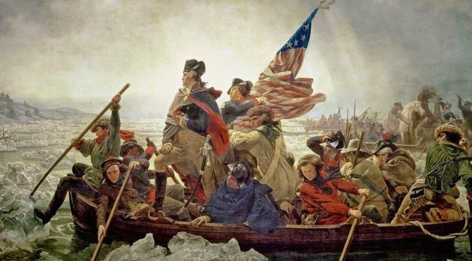 Washington Crossing The Delaware Battle of Trenton 1776