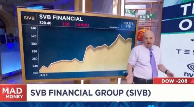 Jim Cramer Democrat Silicon Valley Bank