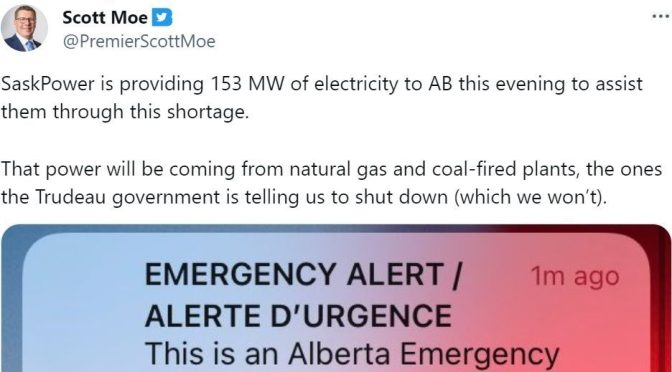 Scott Moe Alberta Blackouts